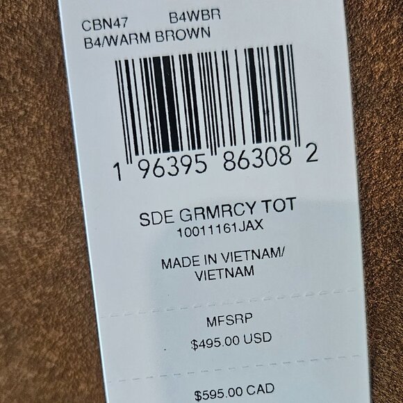 New with tags.  suede brown coach gramercy. SOLD OUT - Picture 2 of 3